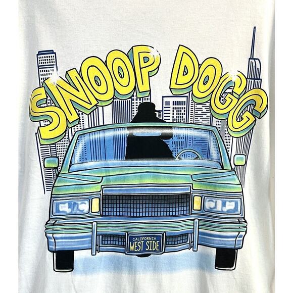 Snoop Dogg XL T-Shirt 90’s Doggystyle Rap Hip Hop Joe Cool Graphic Gin And Juice - Picture 2 of 4
